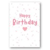 Second Ave Pink Hearts Cute Happy Birthday Card Greetings Card