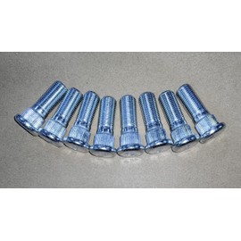 QINGE RACING Wheel Studs Brake Drum Bolt 92150-1366 Replacement for Kawasaki Mule 2010 2020 2030 2500 2510 2520 3000 3010 3020 4000 4010 UTV Front Rear