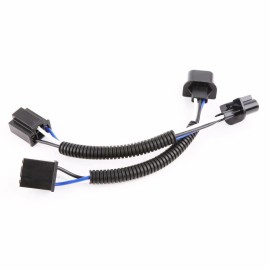 Vencomotor 2PCS H13 9008 to H4 9003 Adapter Wire Harness Socket Pigtail Headlight Converter
