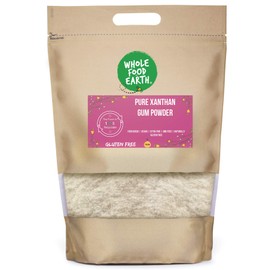 Whole Food Earth® - Pure Xanthan Gum Powder 250 g | Food Grade | Extra Fine | GMO Free
