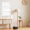 46" x 63" Dry Erase Wall Calendar - Undated 3-Month