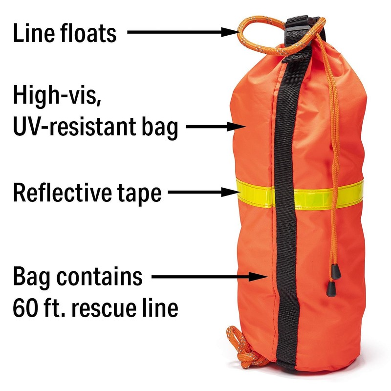 Seachoice 45443 Rescue Line Throw Bag