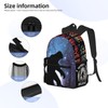Ubouigr Sasquatch Bigfoot Casual Backpack Travel Backpack Laptop Backpacks Daily