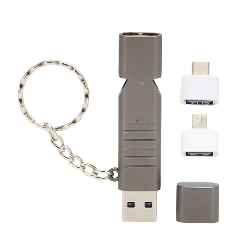 Whistle Flash Drive SOS Outdoor Waterproof USB3.0 120dB Sound Multifunction
