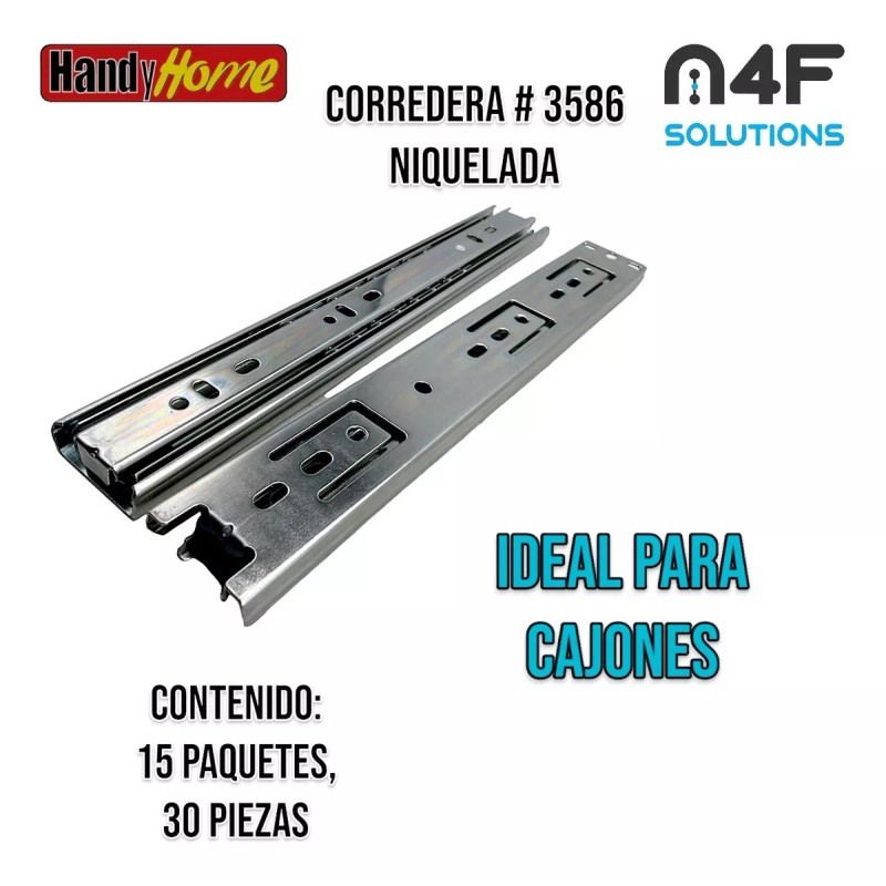 Handyhome Corredera Handy Home 25 Cm X 3.5 Cm 15