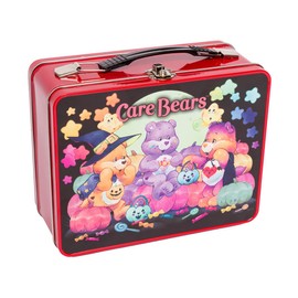 TruffleShuffle Care Bears Spooky Red Metal Lunch Box