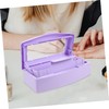 Healeved Manicure Tool Cleaning Case Nail Art Tools Sterilizer Non-slip