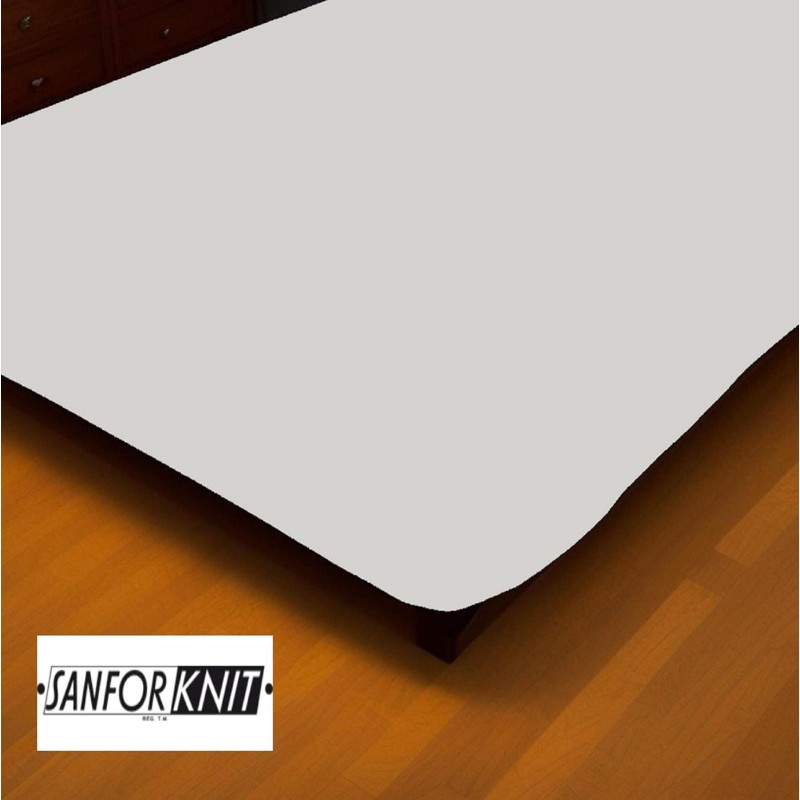 Exclusive Home Textile Jersey Fitted Sheet Elasticated Edging, 120 x