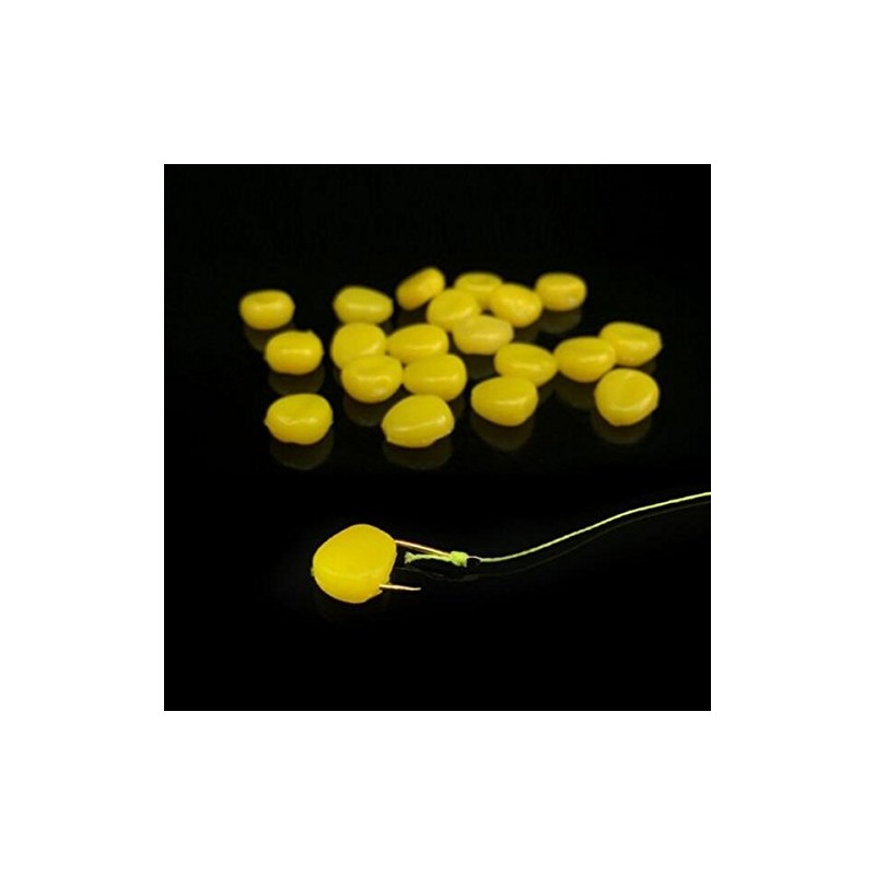 Daiilg 50pcs Carp Fishing Corn Floating Artificial Bait Maize Floating