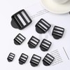 Clamp ladder buckles, pack of 12, backpack, ladder buckle, clamp