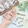 PH PandaHall 120pcs Eisen Haar Barrette Findings, Französisch Haar Clip