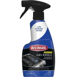 Weiman BBQ Gas Range Stove Top Grill Ceramic CLEANER & DEGREASER Spray - 12oz