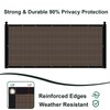 SUNLAX Privacy Fence Screen 8' x 80' Heavy Duty Mesh