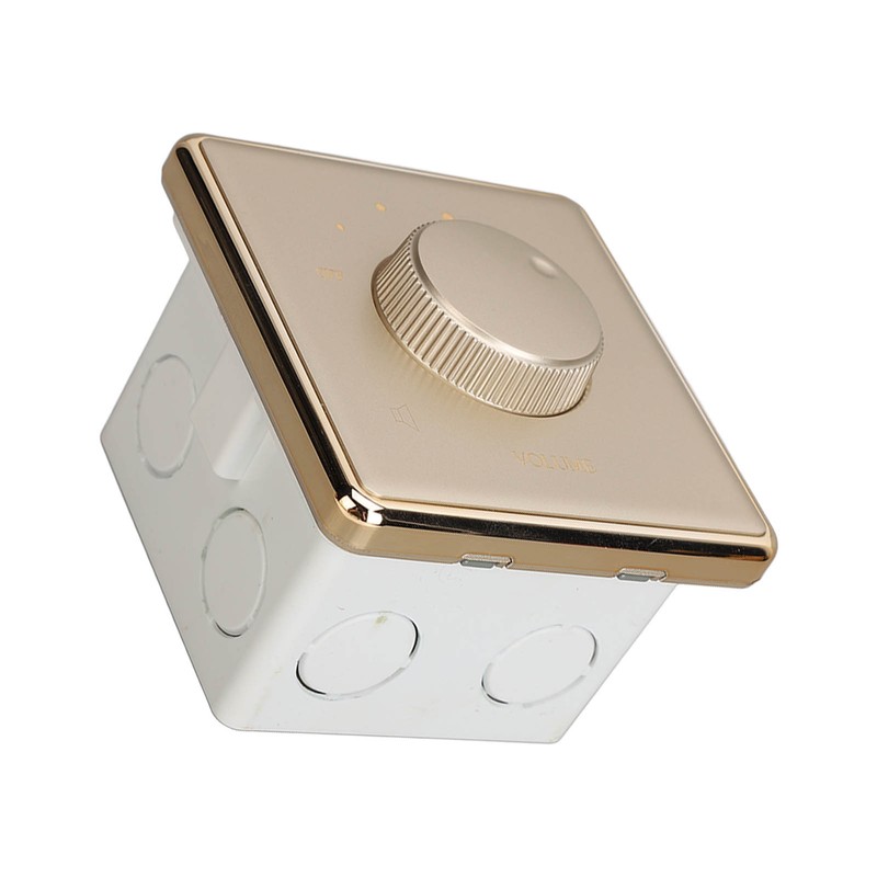 Volume Control Knob 30W 4 Position Wall Mount Volume Control