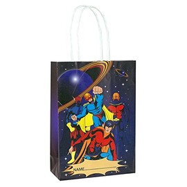 HENBRANDT Party Bag with Handles - Pack of 6 (Superhero)