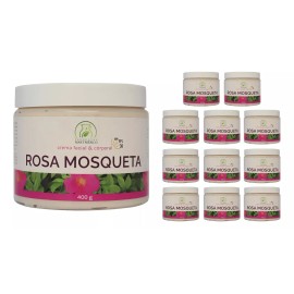Productos Mart Mexico Crema Facial De Rosa Mosqueta Con Filtro Solar (400g) 12pack