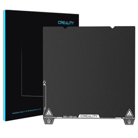 Creality Epoxy Resin Build Plate, 235*235mm Double-sided Bed Plate Texture Spring Steel Heat-resistant Durable Wear Resistance Flexible Print Platform For Ender-3V3/3V3 SE/3V3 KE/3S1/3S1 Pro K1 K1 SE