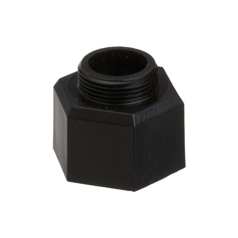 Rain Bird PA-8S Plastic Shrub Adapter for Nozzles, 1/2-Inch MPT