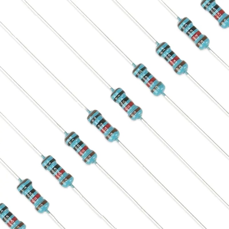 Tecneu 1/4w Resistencias Carbono 600 Piezas Componentes