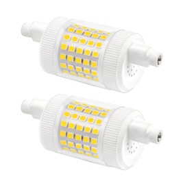 Akynite R7S 78 mm LED 15 W Dimmable Cool White 6000 K 1500 LM, Halogen Rod J78 R7S 120 W-150 W Replacement, AC 220-240 V, LED Stick Lamp 78 mm Dimmable for Uplights, Pack of 2