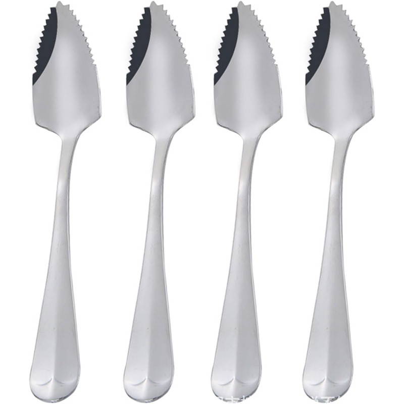 Stainless Steel Grapefruit Spoon For Citrus Fruit Watermelon Dessert Spoon