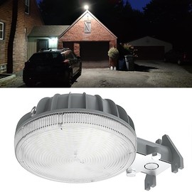 Owleye 6000LM Dusk to Dawn Outdoor Lighting LED Barn Light Security Lights, 42W 4000K Daylight, AC 110-240V, ETL Listed, Waterproof Outside Lights for Yard Warehouse Garage