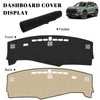 PeakPurit Black Dashboard Dash Board Cover Mat Carpet for Chevy