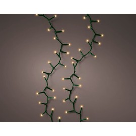 Lumineo Fairy Lights 1-2 Glow Compact Classic Warm 880 LEDs 2.4 m Green Cable Indoor & Outdoor Timer Dimmable IP44