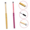 Healvian 2pcs Eyelash Brushes with Caps Soft Eyelash Applicator Wands