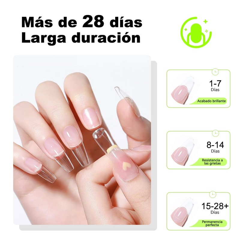 Cherimoya Gel Slido Pegamento para Uas 10g