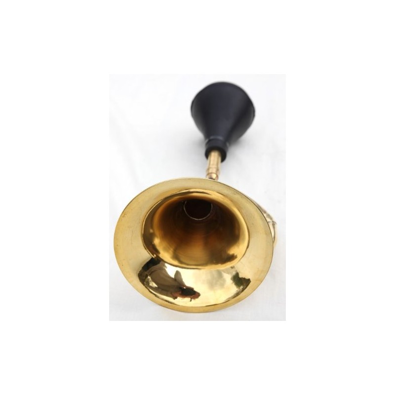 Large Vintage Style Brass car Horn with Rubber Plunger -