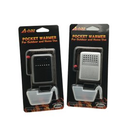 A-ONE Hand Warmer for Outdoor Activity Skiing Camping-Refillable Mini Metal Pocket Hand Warmer- Pack of 2