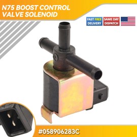 Unbranded 058906283C N75 BOOST PRESSURE CONTROL VALVE FOR VW GOLF MK4 GTI 1.8T 20VT 180BHP