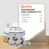 PB-250 Carburetor for Echo PB 250 Handheld Blowers Replace for