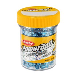 Berkley 1423721 Power Bait Sparkle Crappie Nibbles, Blue Ice