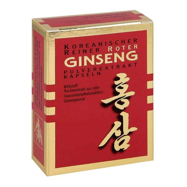 Pure Korean Red Ginseng Extract Capsules – Set of 30 Month Course – Pharmaceutical Quality