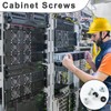 M6 Rack Mount Cage Nuts, 50 Pcs Screws and Washers,
