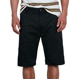Volcom Men's Vmonty Stretch Chino Short, Black, 36