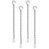 Teaaha Set of 4 Hanging Basket Chains, 33 cm Metal
