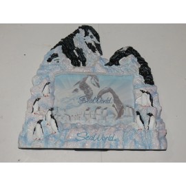 Sea World Parks Orlando Antarctica 3D Picture Frame 6 x 4 Penguins New Old Stock