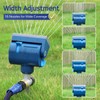 Airthereal Oscillating Sprinkler with Metal Step Spike and Quick Connect