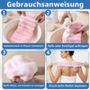 Pack of 4 Japanese Exfoliating Bath Towel for Deep Cleansing