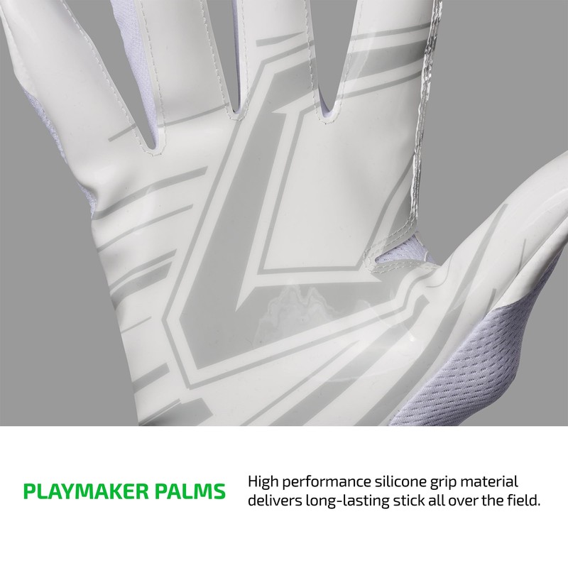 CUTTERS - Game Day Pro Receiver Gloves Solid White M