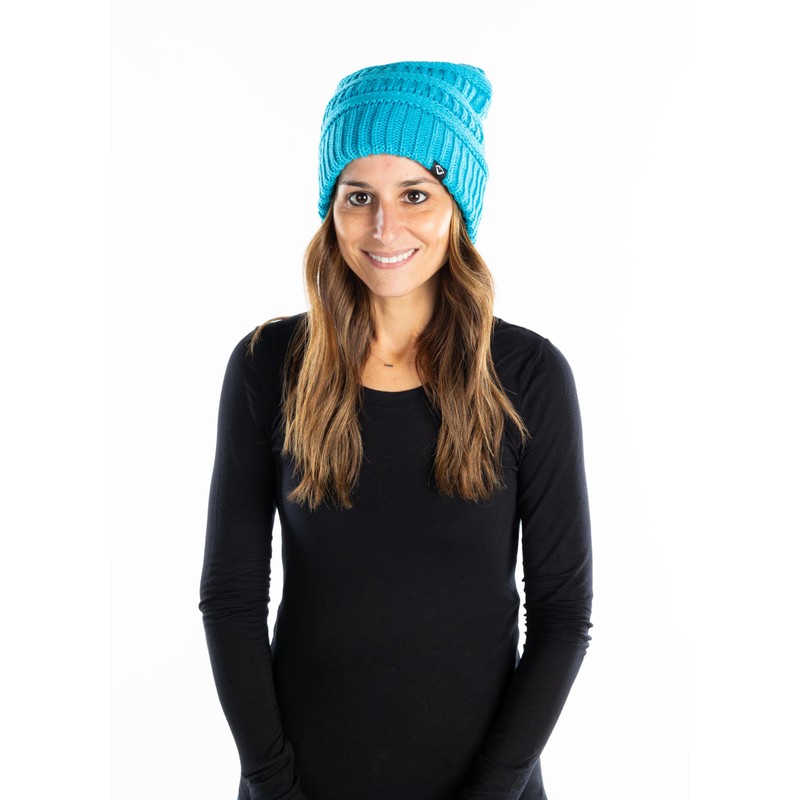 Funky Junque - Gorro de satén con forro para mujer,