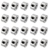sourcing map 20pcs Set Screw Collars 12mm Bore Shaft Collars,