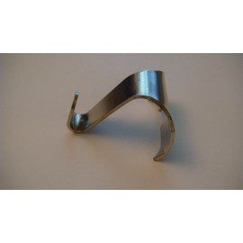 Art Display Systems Arti Molding Picture Frame Hook Satin Nickel Small 1 3/8"