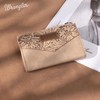 × Wrangler Small Wallet for Women Designer Bifold Wallet Embossed
