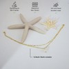 Bheop Ankle Bracelets for Women 14K Gold Plated Anklets for