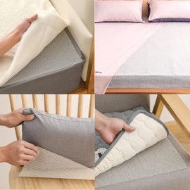 Anti Slip Rug Underlay, 150x200cm PVC Rug Mat Liner, Non Slip Rug Gripper Mat for Wooden Floors, Hard Floors, Carpet, Tiles, Secure Rug Pad Liner for Home, Kids, Pets