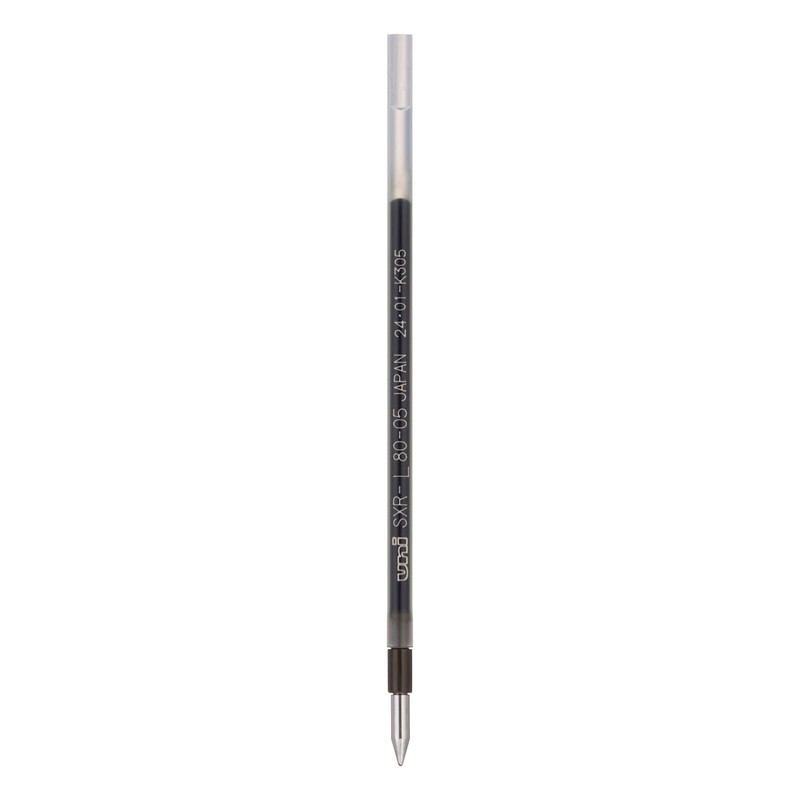 Mitsubishi Pencil SXRL8005.24 10P Ballpoint Pen Refill, Jet Stream Light